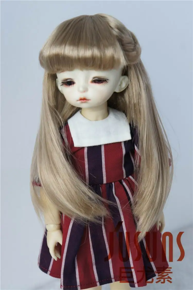 JD088 1/6 YOSD BJD кукольные парики длинные прямые синтетические мохеровые волосы 6-7 аксессуары для кукол