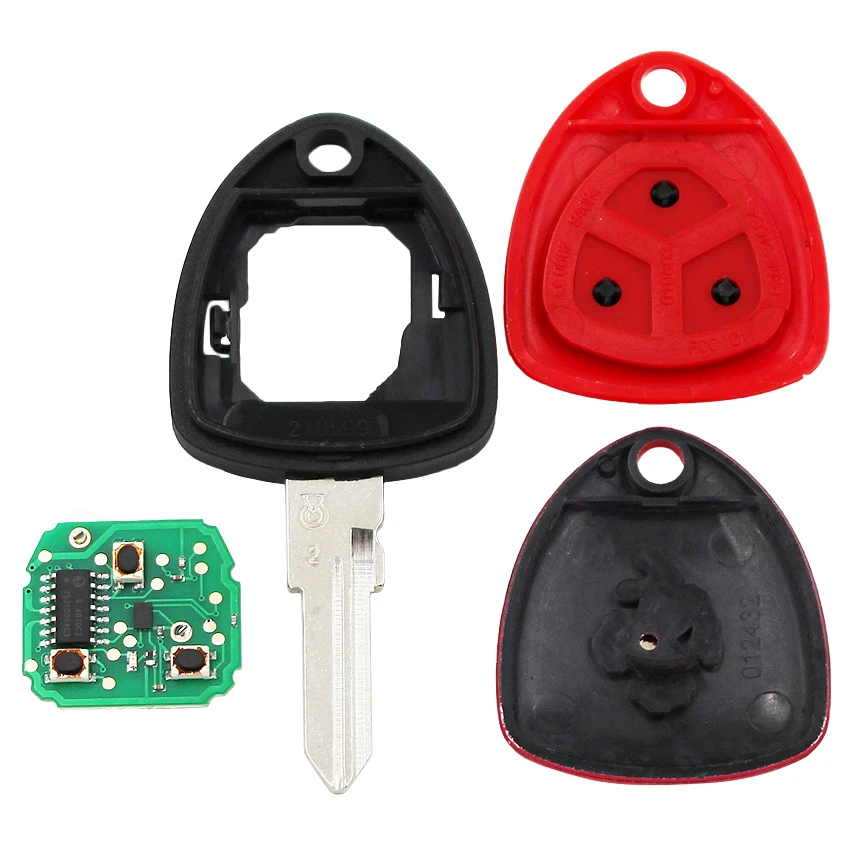 HKOBDII 3 кнопки дистанционного ключа автомобиль Smart Key Fob Автозапуск 433 мГц ID48 чип для