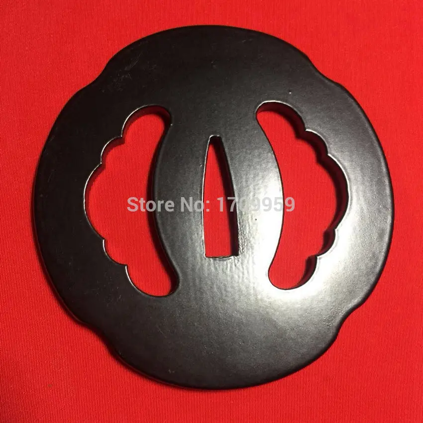 Хороший железный предохранитель Tsuba для японского самурайский меч катана нож Wakizashi ручной работы DIY аксессуар - Цвет: Style 8