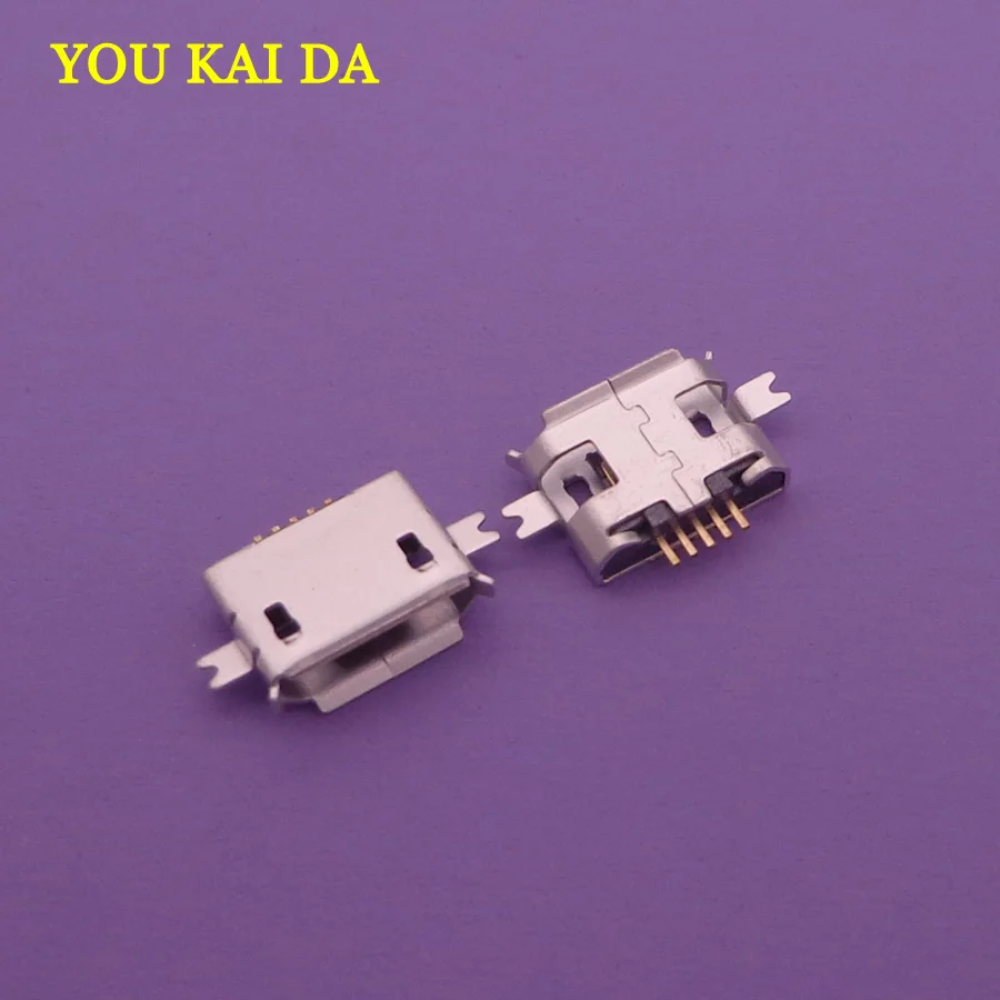10 шт. мини микро USB разъем 5 P гнездовой контактный зарядный порт для телефона