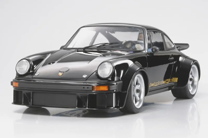 Tamiya R/C 1/12 Black Porrsche 934 &quotограниченный выпуск&quot Стандартный комплект шасси 84057 |