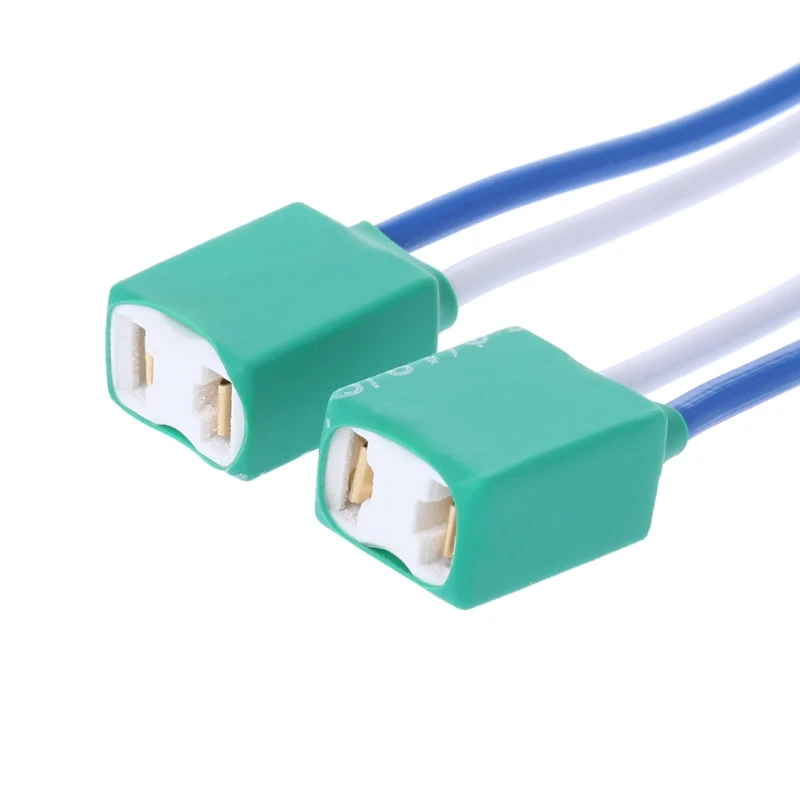 2 шт. H7 Разъем женские керамические розетки Авто автомобильная лампа адаптер для