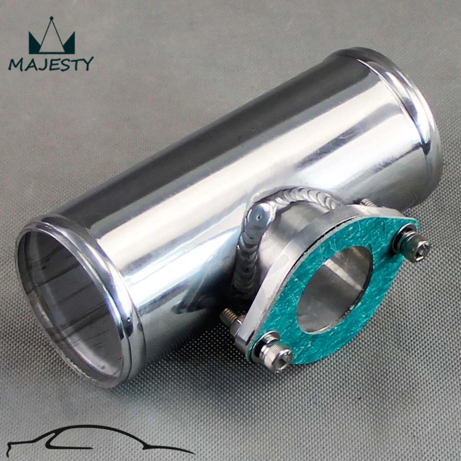 

2.25" to 2.25" T-Pipe Aluminum BOV Adapter Pipe for 30PSI TYPE S/RS BOV SILVER
