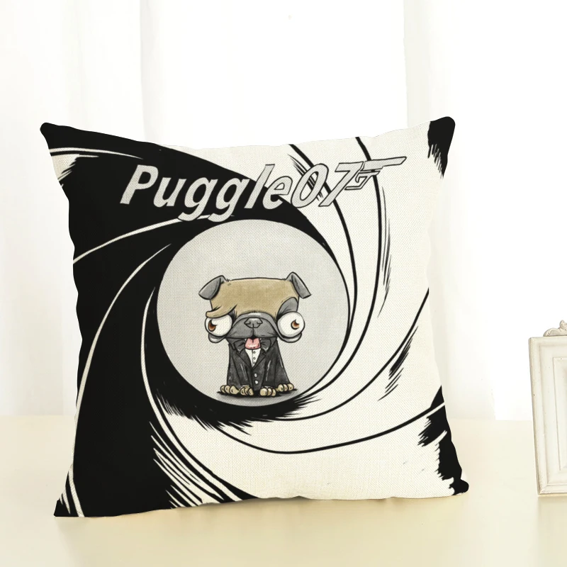 Новая горячая распродажа серия монстров животных собак офисная наволочка для