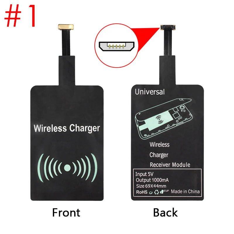 Высококачественное беспроводное зарядное устройство для зарядки приемник