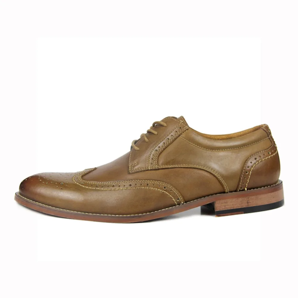 OTTO New 2018 Men Casual Shoes Leather Summer Breathable Holes Luxury Brand Flat Male loafers driving shoes Lace up | Обувь