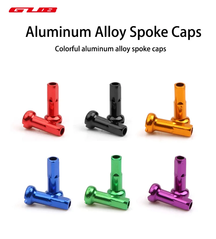 

100 шт., Металлические колпачки для спиц велосипеда, 14 мм