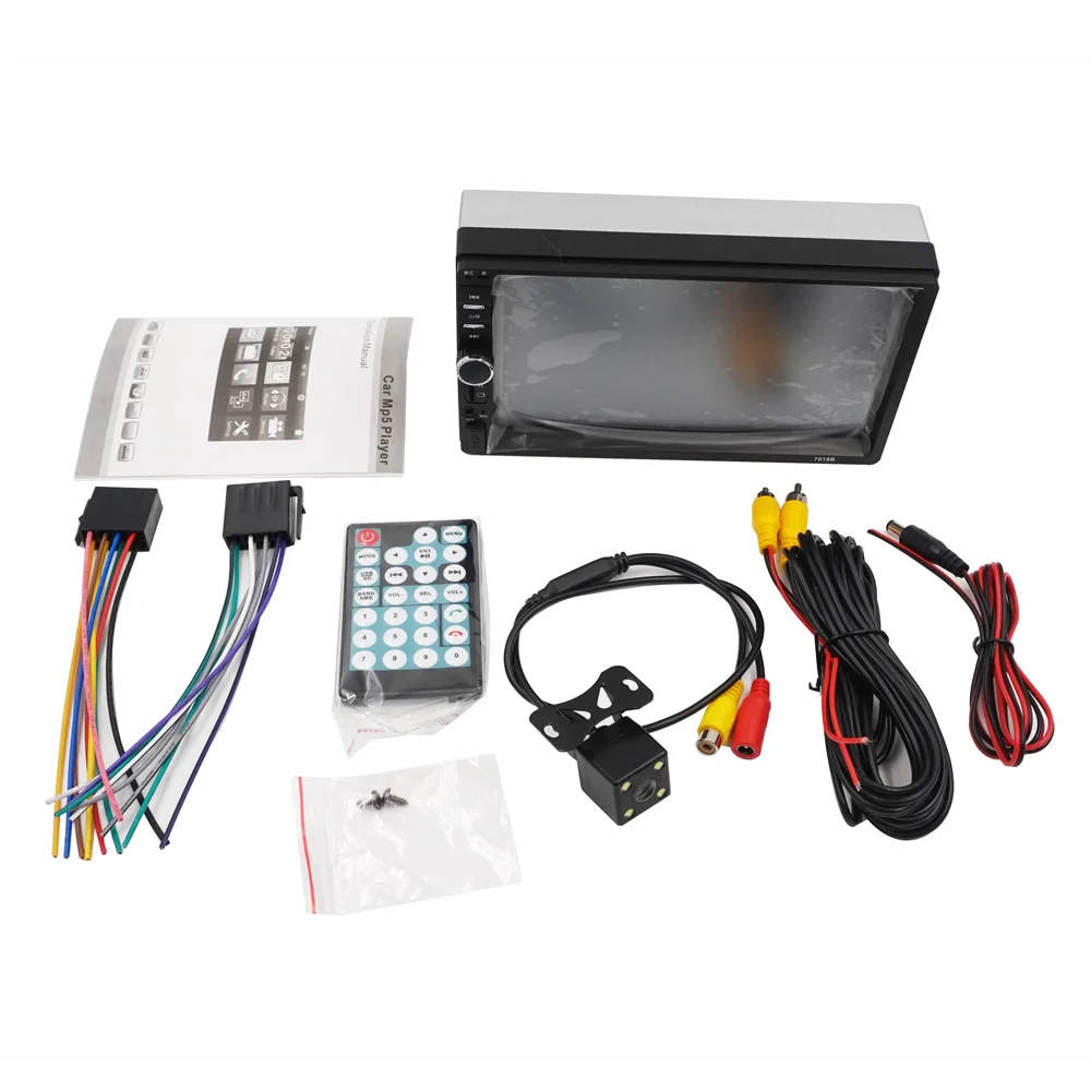 2 Din 7 &quotАвтомагнитола Bluetooth 2din автомобильный мультимедийный плеер HD сенсорный