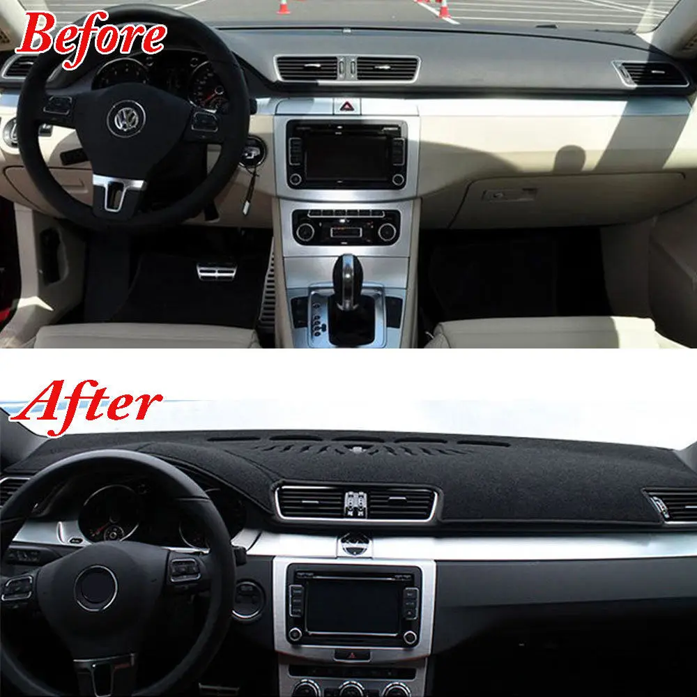 Приборной панели крышки Dashmat коврик козырек от солнца во избежание светильник