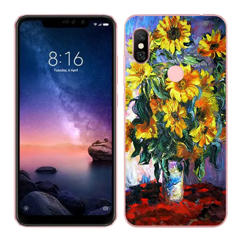 23 Прозрачный ТПУ чехол для Xiaomi RedMi Note 3 4X 5A Prime силиконовый чехол для RedMi Note 4 6 Pro 7 5A чехол для телефона с ночной росписью s - Цвет: 23