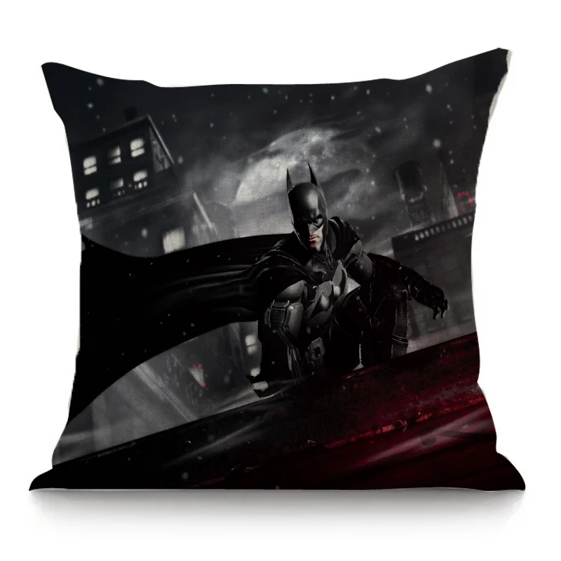 Супер герой Темный рыцарь кино Бэтмен Декоративные Чехлы на диванную подушку
