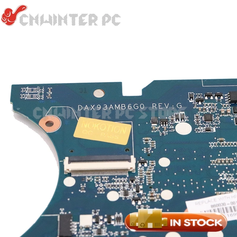 NOKOTION материнская плата для ноутбука HP 445 G4 455 DAX93AMB6G0 907358-601 907358-001 911246-001 аккумулятор