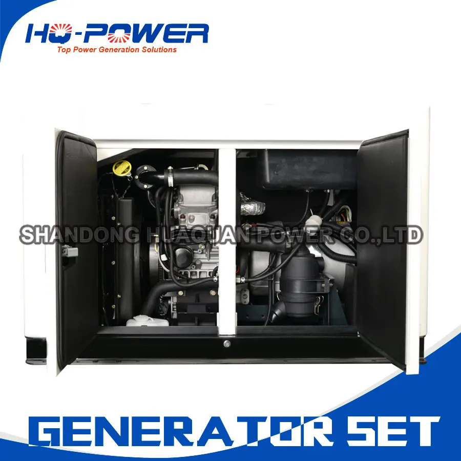 Высокая производительность Тихий 10 кВт дизельный генератор для домашнего