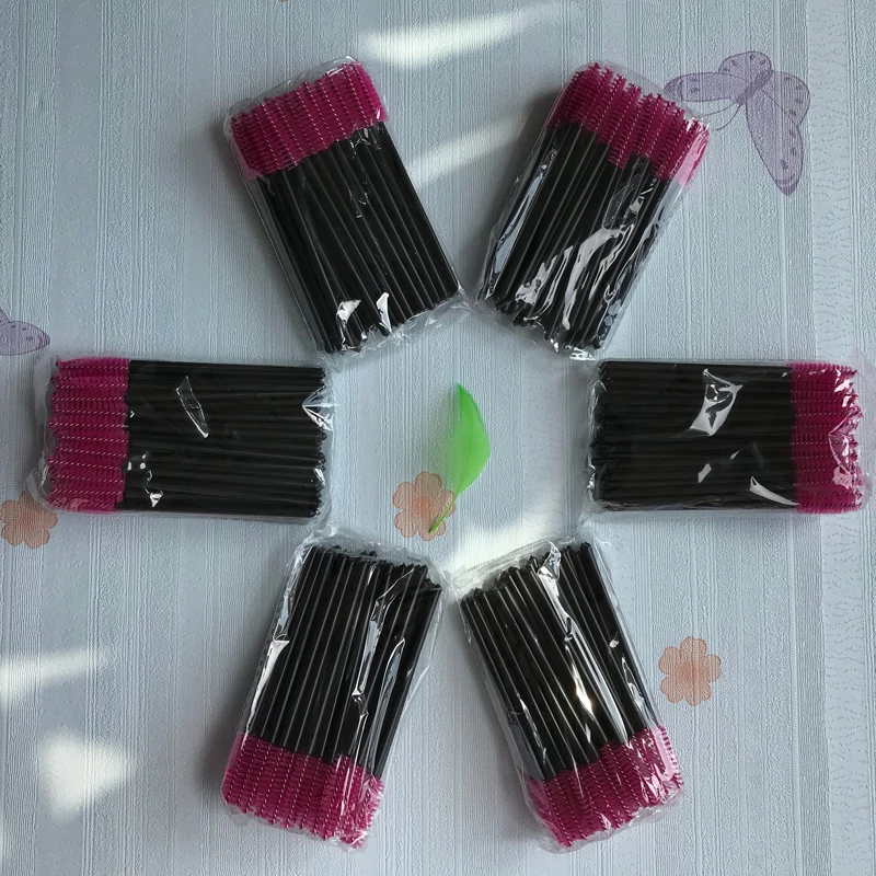 500 шт. горячая Распродажа кисти для ресницы нейлоновая тушь туши палочки