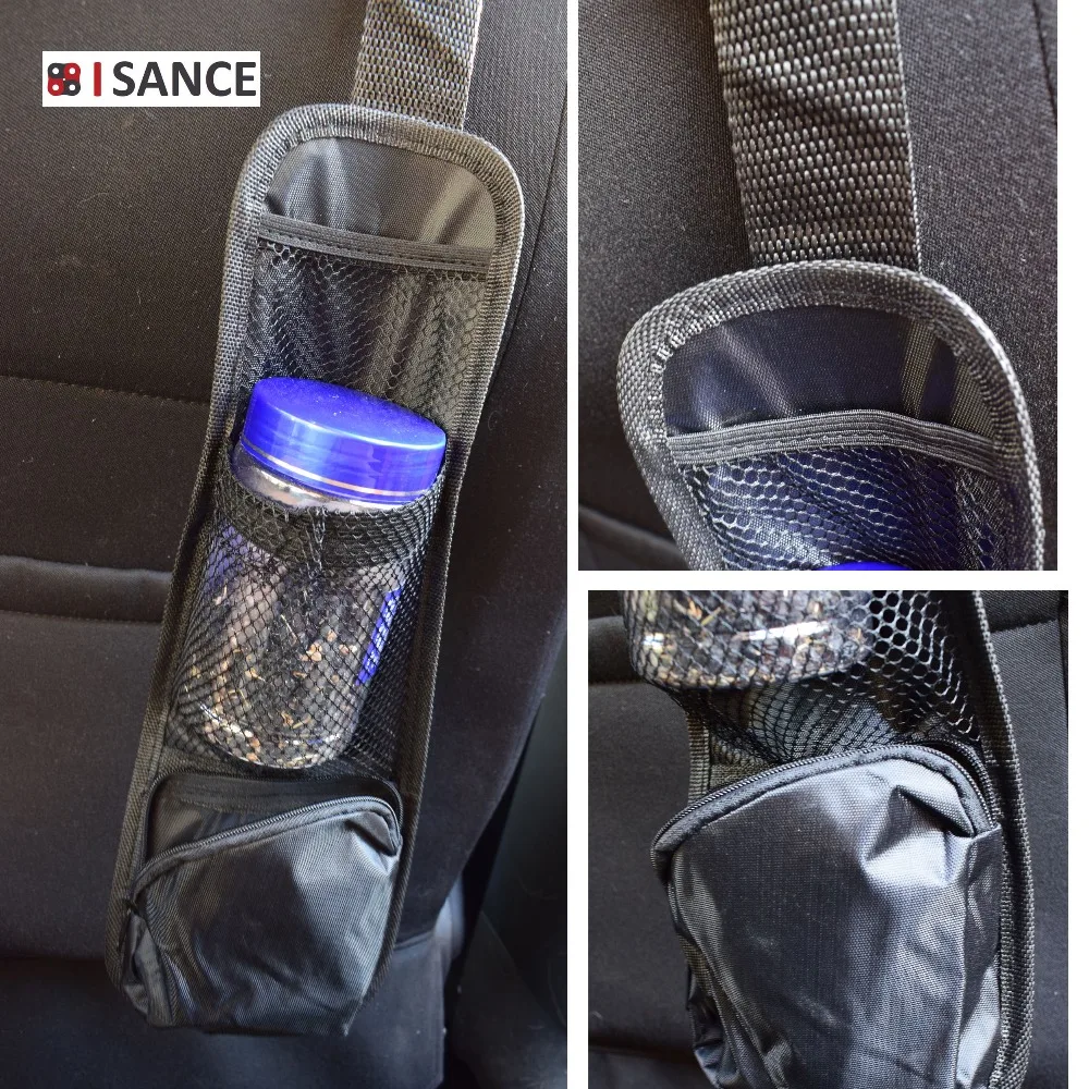 ISANCE Auto Car luggage Seat Crevice/ Back Bag Net Stowing Tidying For VW Honda BMW Audi Nissan Chevrolet Cadillac Buick..... | Автомобили