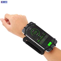 3 5 to 6 inches running phone wristband 180 degree rotatable free hand bag belt wrist strap jogging cycling gym arm band bag