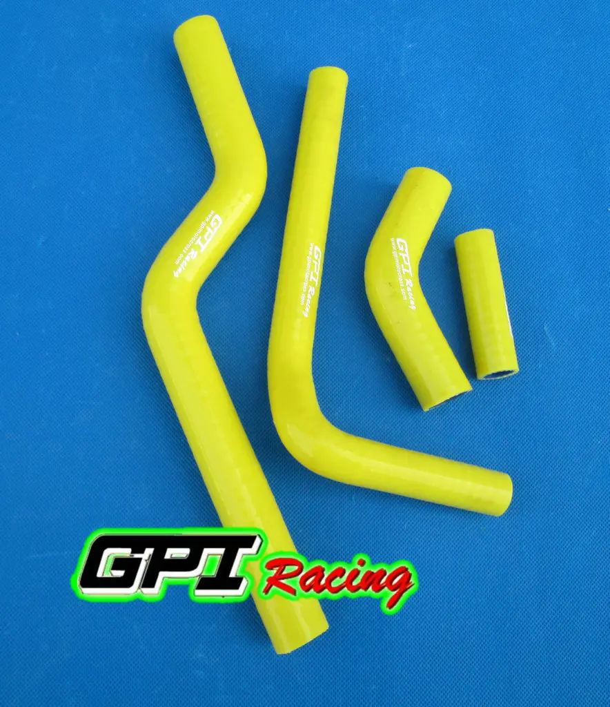 Силиконовый шланг радиатора GPI для KAWASAKI KXF250 KX250F KX 250F SUZUKI RMZ250 RMZ 250 2004 04 красный|suzuki