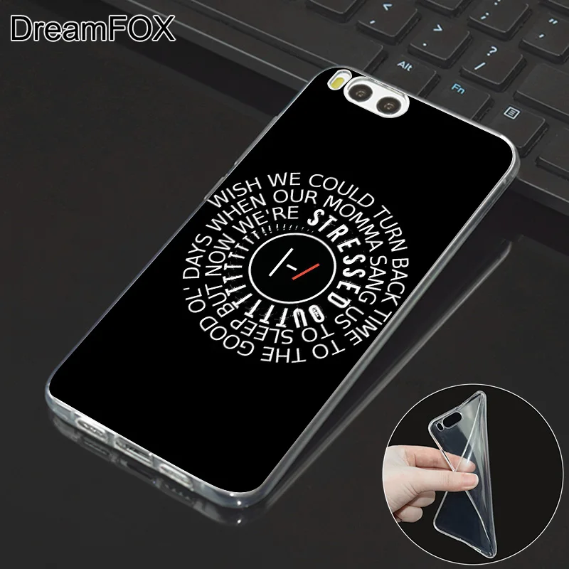 DREAMFOX L358 Twenty One Pilots 21 Soft TPU Silicone Case Cover For Xiaomi Mi Note 2 3 4 5 6 8 SE M5 4C 4S 5C 5S 5X 6X A1 Plus |