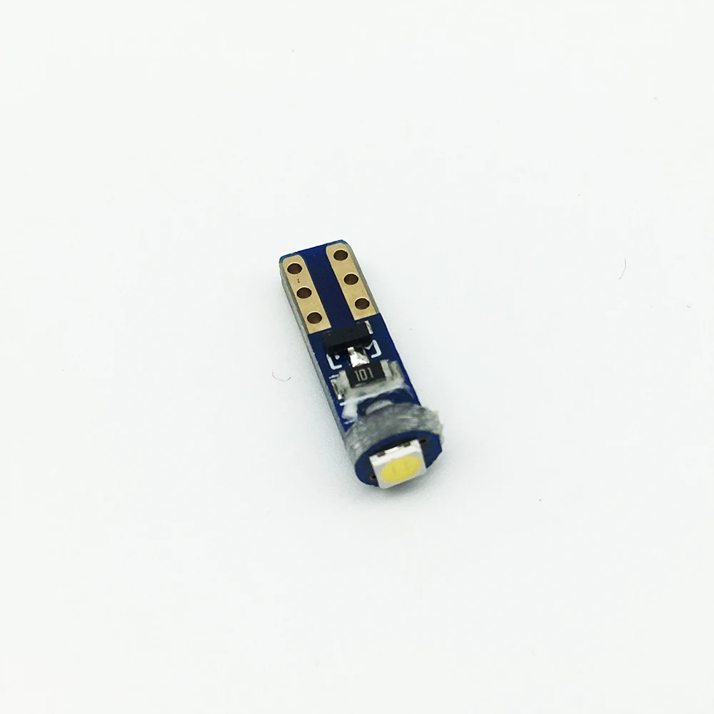Новый 4 шт. W3W T5 светодио дный 1SMD 3030 автомобиль лампа Canbus ОШИБОК Dashborad инструмент
