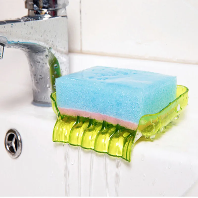 1 шт. чехол для мыла с присоской ванной комнаты слива воды карамельного цвета|case