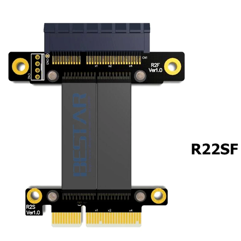 Riser PCI E 3 0 pcie 4x к x4 4 папа женскому Gen3.0 Express Extender видеокарта плоский кабель