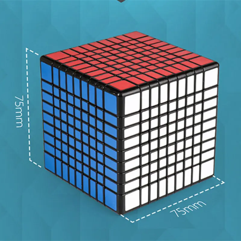 Meilong 9 слоев магический куб Moyu 9x9x9 WCA скоростной профессиональные cubo magico