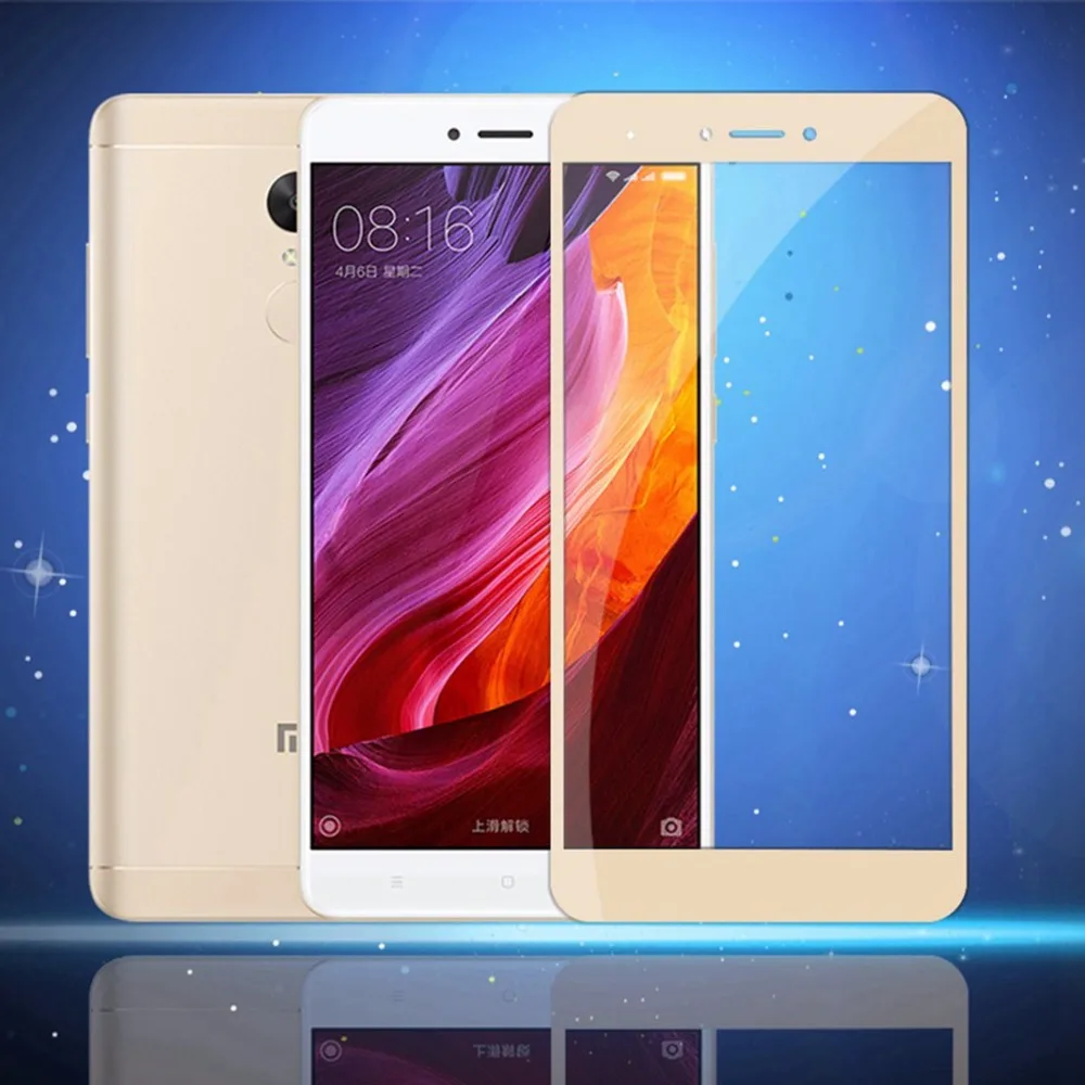 Закаленное стекло с полным покрытием для Xiaomi Redmi Note 4X 4 глобальная версия 2.5D