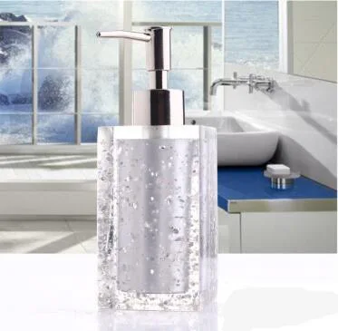silver Креативная Европейская бутылка для лосьона, дезинфицирующее средство для рук, бутылка для дома, отеля, шампунь, гель для душа, бутылка для прессования 1307 - Color: silver