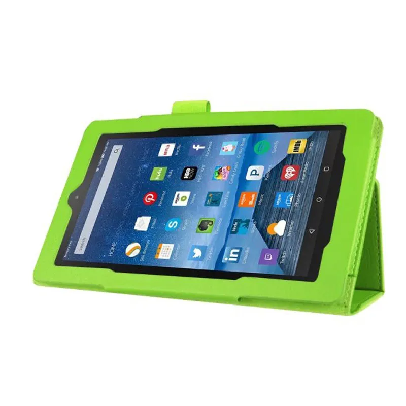 Чехол для планшета синий кожаный чехол-подставка для Amazon Kindle Fire HD 7 планшет* 90