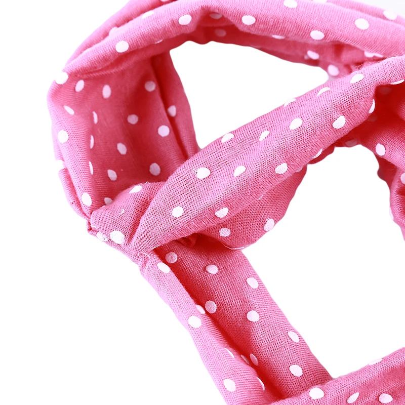 fashion cute Kids dot knot turban girl hairband head band headband cotton cloth Girls twisted wraps hair accessories | Мать и ребенок