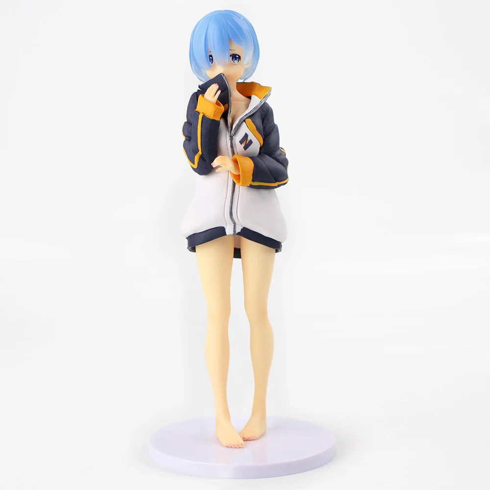 23 см Re Zero Rem фигурка школьная форма модель игрушки