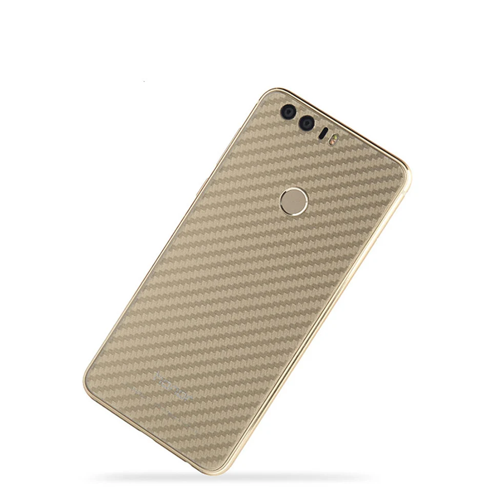 5x Защитная пленка для задней панели из углеродного волокна Huawei P10 Lite P9 P8 2017 Plus Honor 9