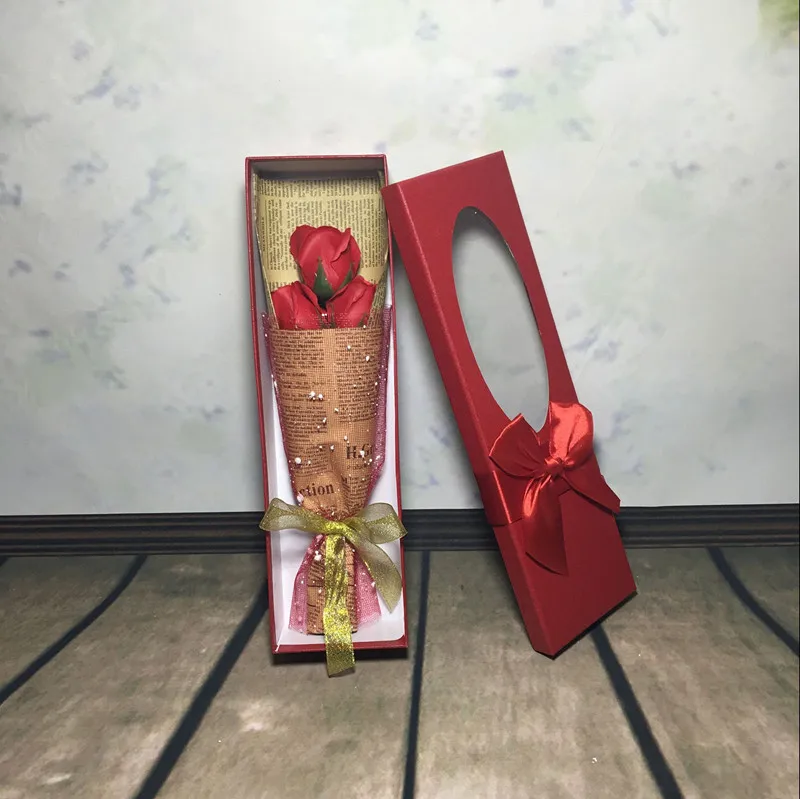 3 шт./коркоркоркор. букет из роз Подарочная коробка подарок на день матери учителя