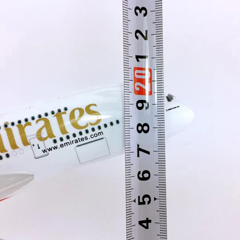 30 см/36 см 1:250 весы Airbus A380-800 модель ОАЭ авиакомпания с легированной основой самолета коллекционный дисплей