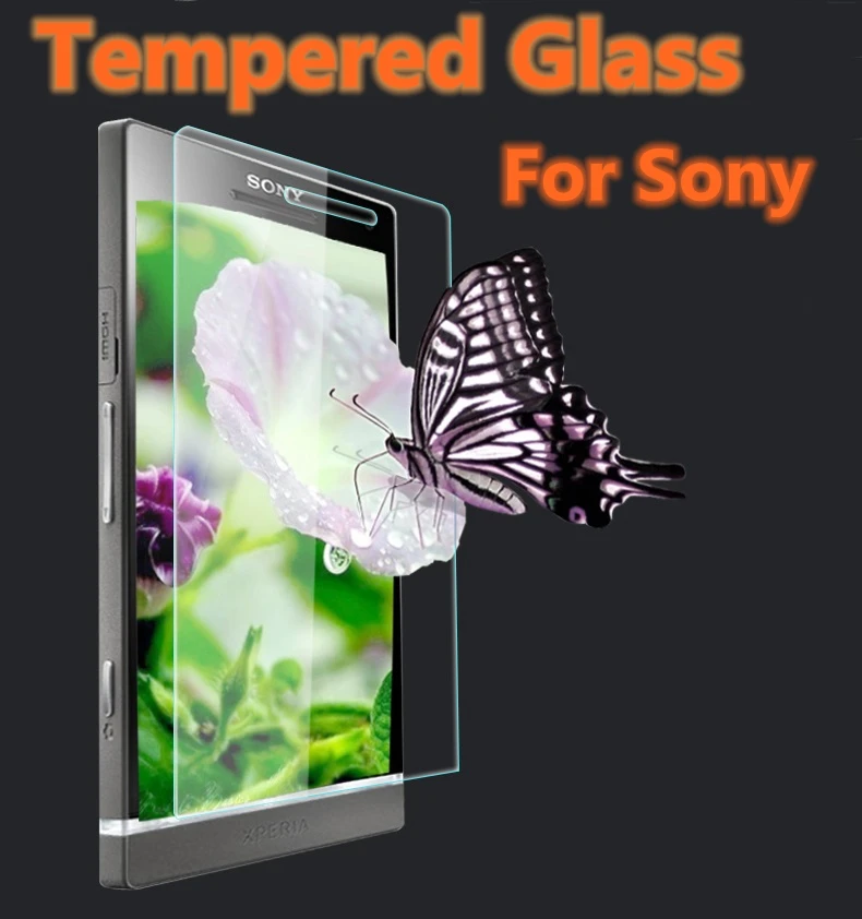 0 3 мм ультра тонкий 9 H премиум-класса из закаленного Стекло для sony Z1 Z2 Z3 Z4 Z5