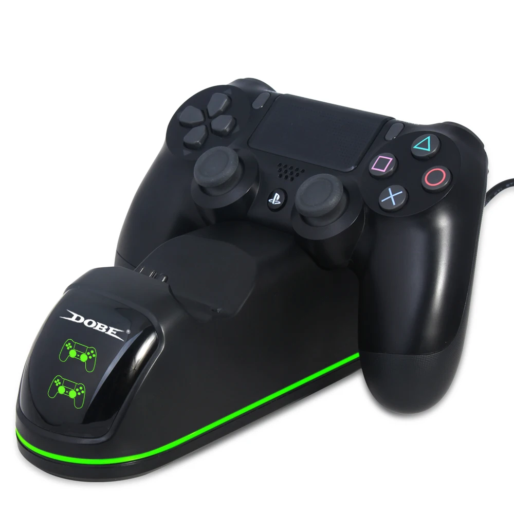 PS4 контроллер зарядная док станция двойное зарядное устройство с зарядным