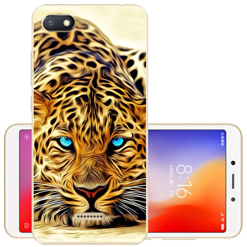 37 Чехол для Xiaomi Redmi 6A 5,4", мягкий чехол из ТПУ, чехол, силиконовый чехол, милые сумки, чехлы для Xiomi Redmi 6, чехол для телефона - Цвет: 37