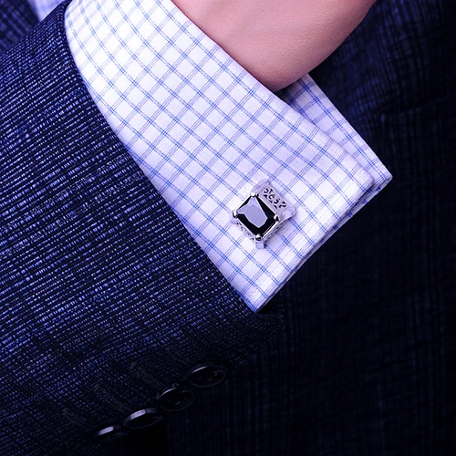 KFLK Роскошные 2020 Новые запонки для рубашек мужчин Подарочные брендовые на