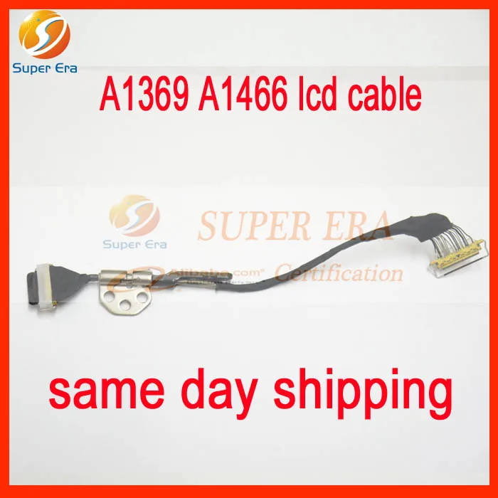 A1369 ЖК-дисплей LED LVDS экран гибкий кабель для Apple Macbook Air A1466 ЖК-экран с петлей 2010-2015year