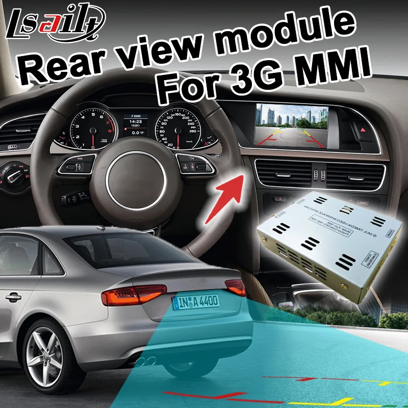 Интерфейс адаптера заднего вида для Audi 3G MMI A1 A4 A5 A6 A7 A8 Q3 Q5 Q7 RCA вход сигнала