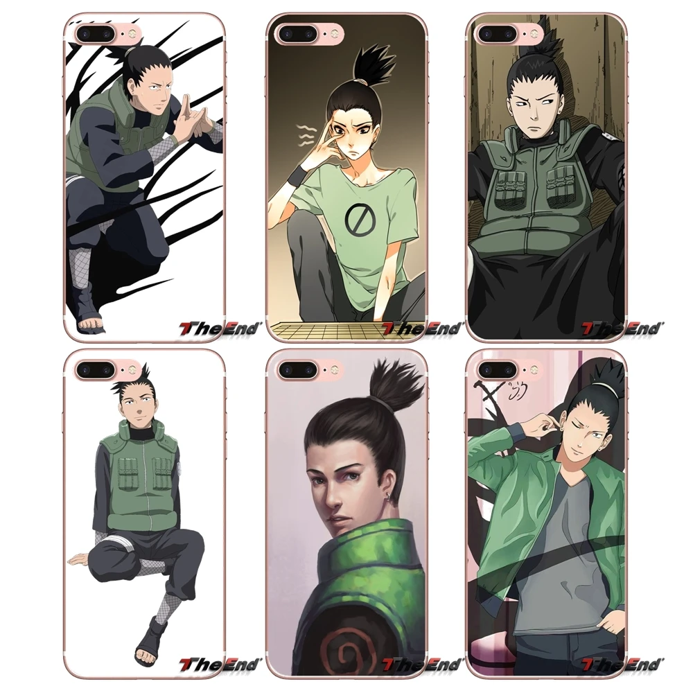 Прозрачный чехол из ТПУ Shikamaru Nara Anime для Huawei G7 G8 P7 P8 P9 Lite Honor 4C 5X 5C 6X Mate 7 8 9 Y3 Y5 Y6 II 2 Pro