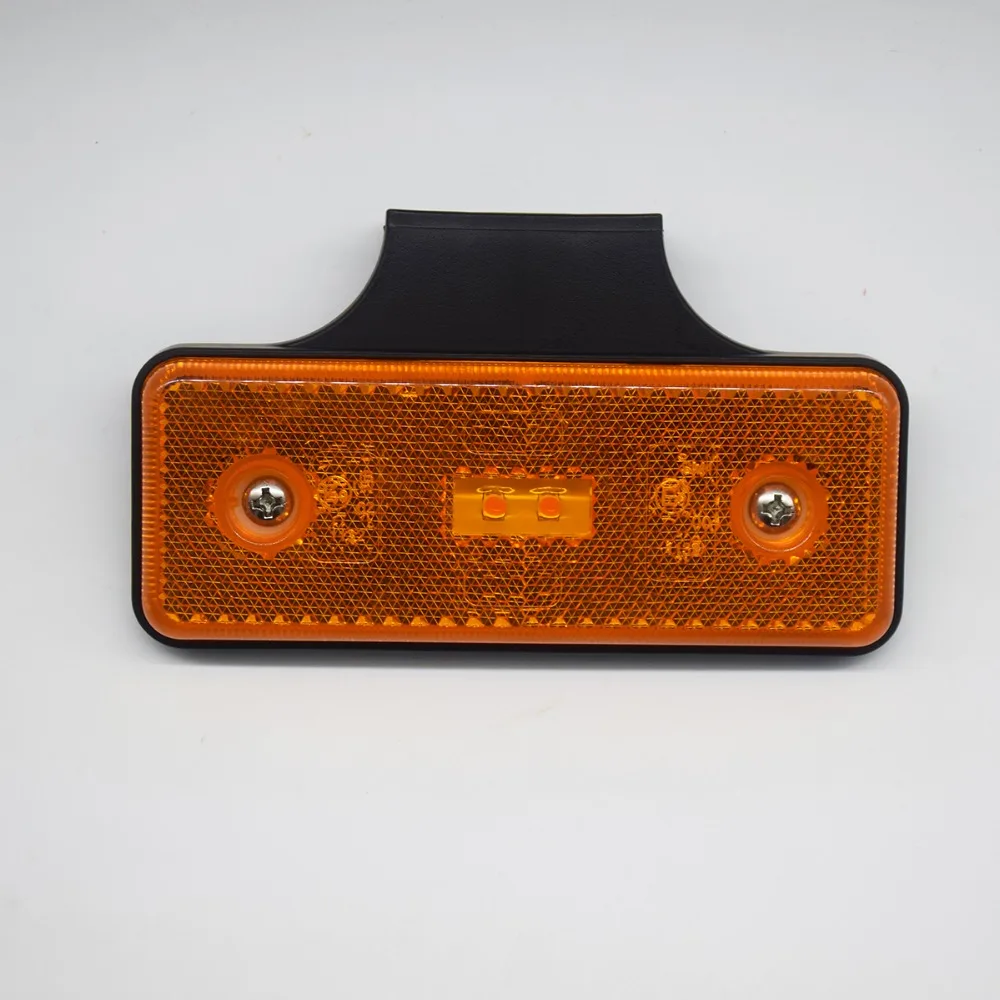 Универсальный прямоугольник для мотоцикла красный светодиод 24 светодиода