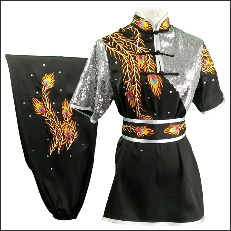 Униформа Wushu одежда высокого качества вышитая кунг-фу для боевых искусств