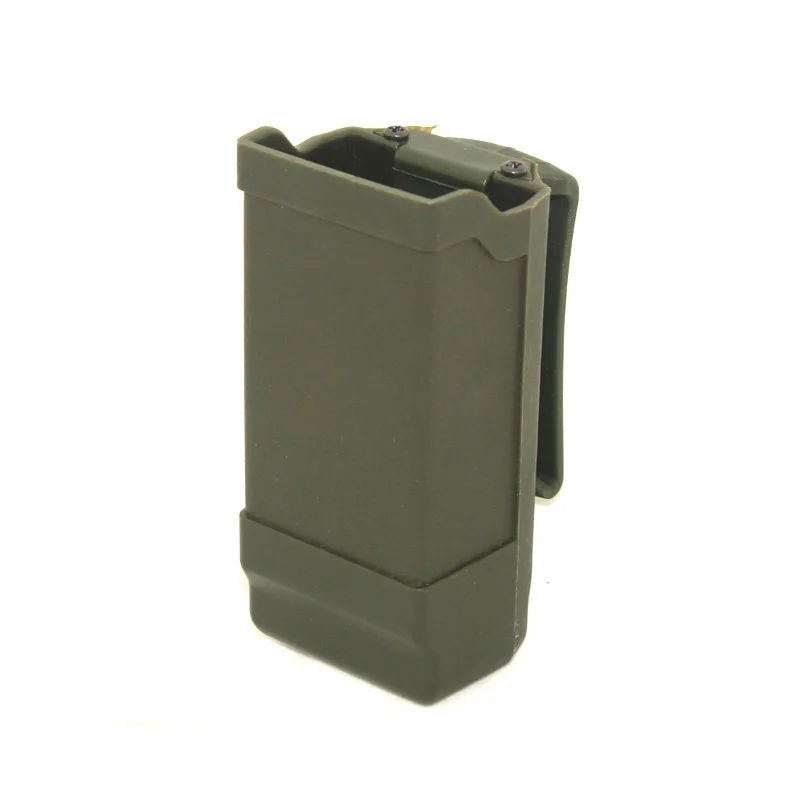 Single pouch Green Военный CQC Тактический Быстрый двойной подсумок для магазинов ремень страйкбол для Глок 17 19 USP P226 пистолет кобура Охотничьи аксессуары - Цвет: Single pouch Green