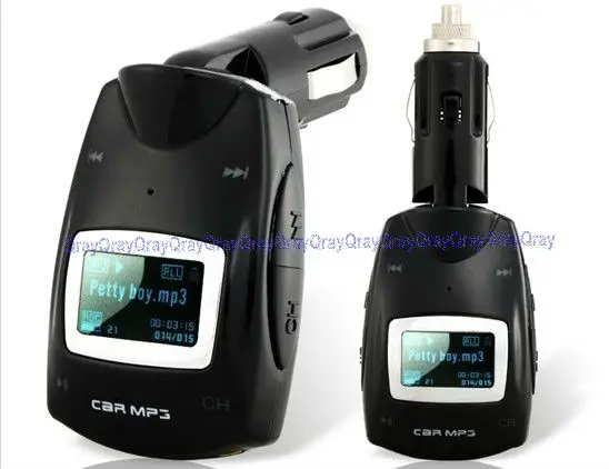 Free Shipping Multi-function Car MP3 Player with Blue Light (Black) | Автомобили и мотоциклы