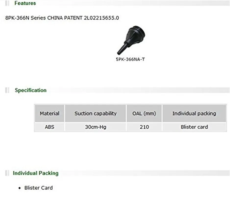 

8PK-366NA