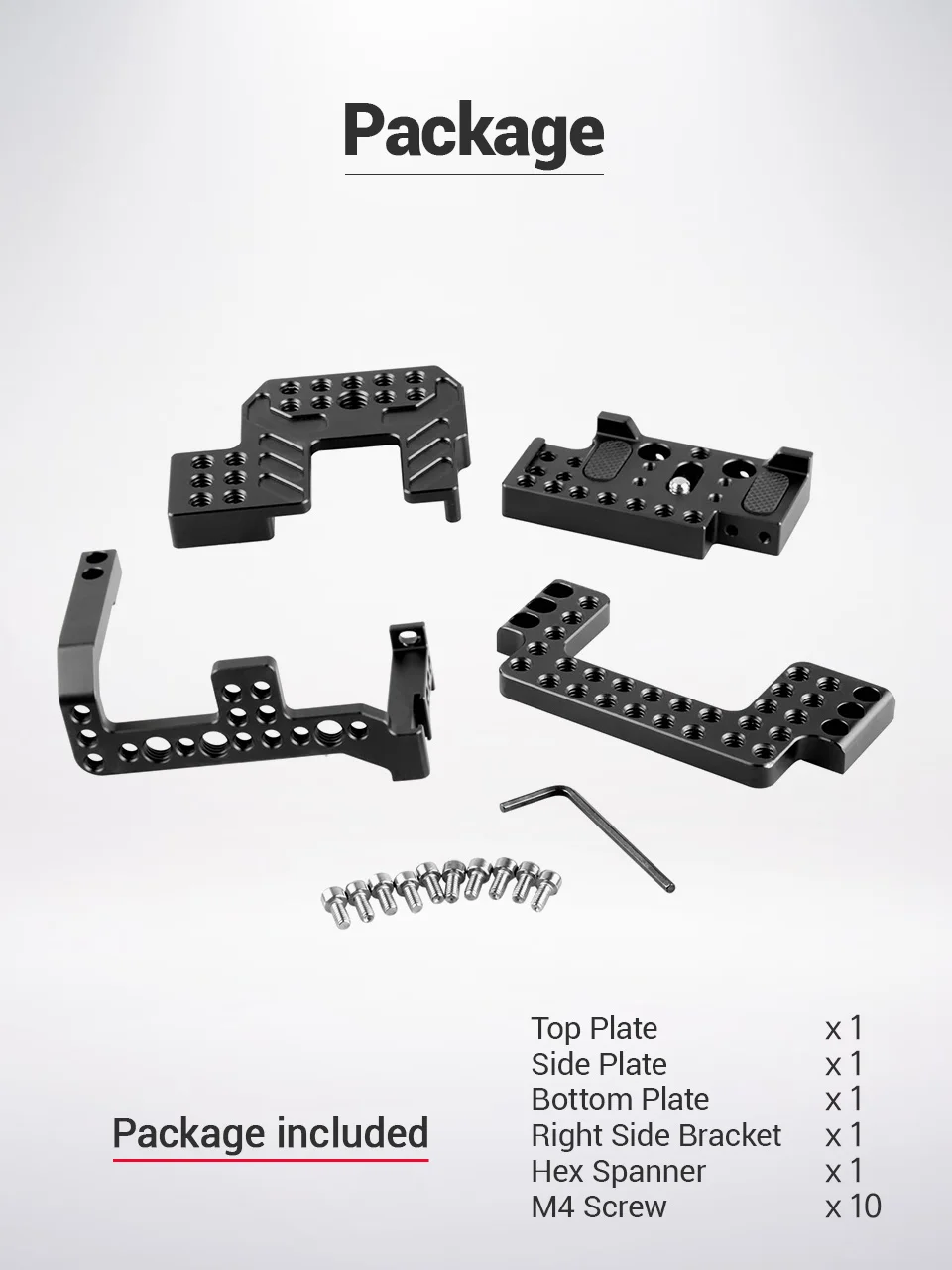 Smallrig Камера клетка для sony A7II/A7RII/A7SII ILCE-7M2/ILCE-7RM2/ILCE-7SM2 клетка Риг-1660