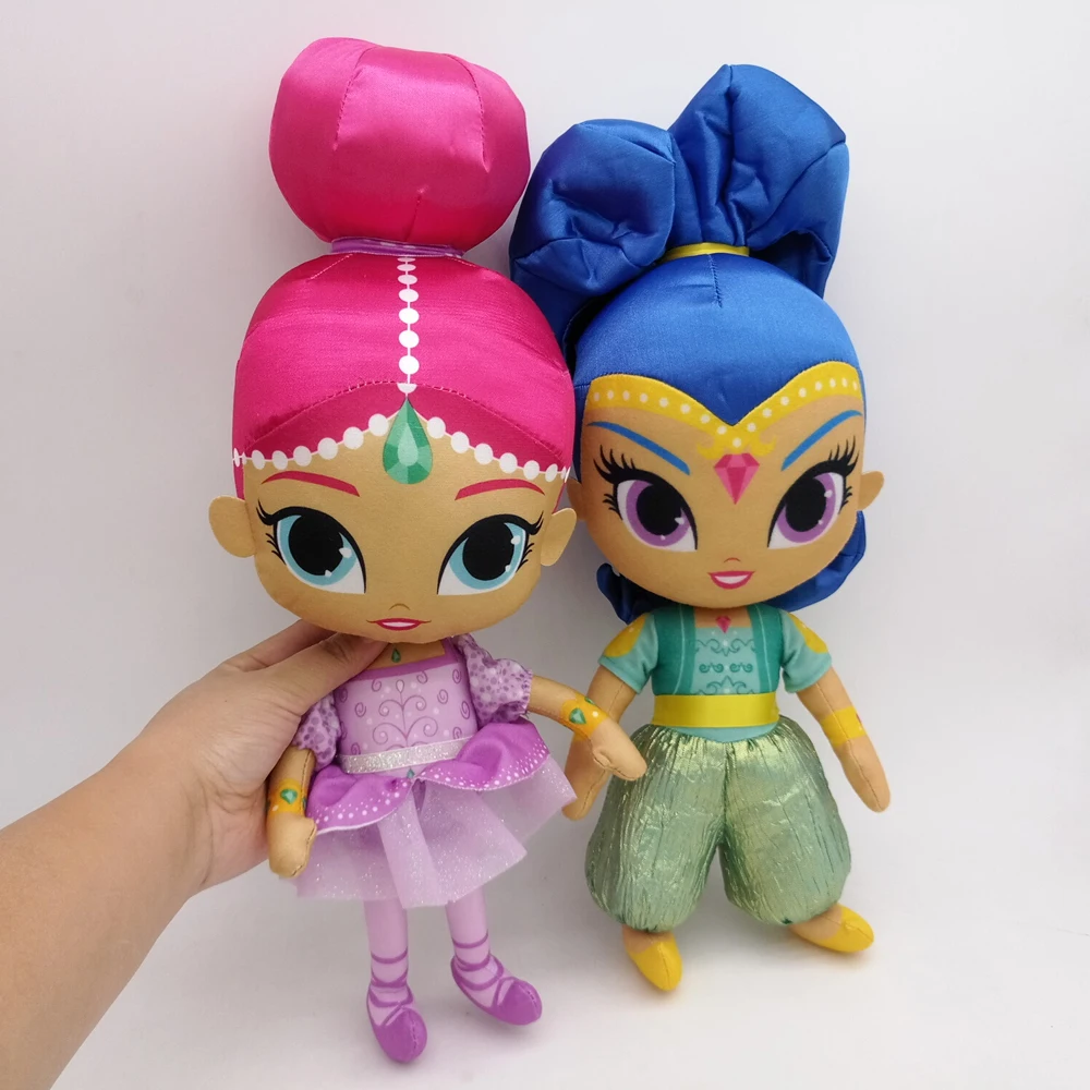 Аутентичные 36 см 26 Shimmer Sister милые мягкие куклы Shine Girl плюшевые игрушки для детей