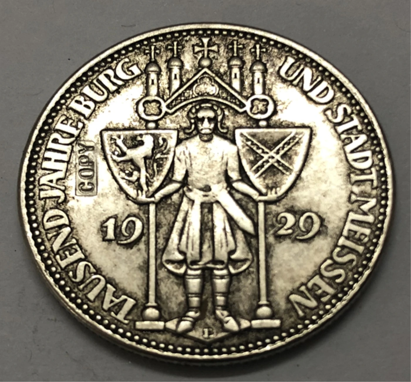 1929 Германия 3 Reichsmark Meissen|Безвалютные монеты| |