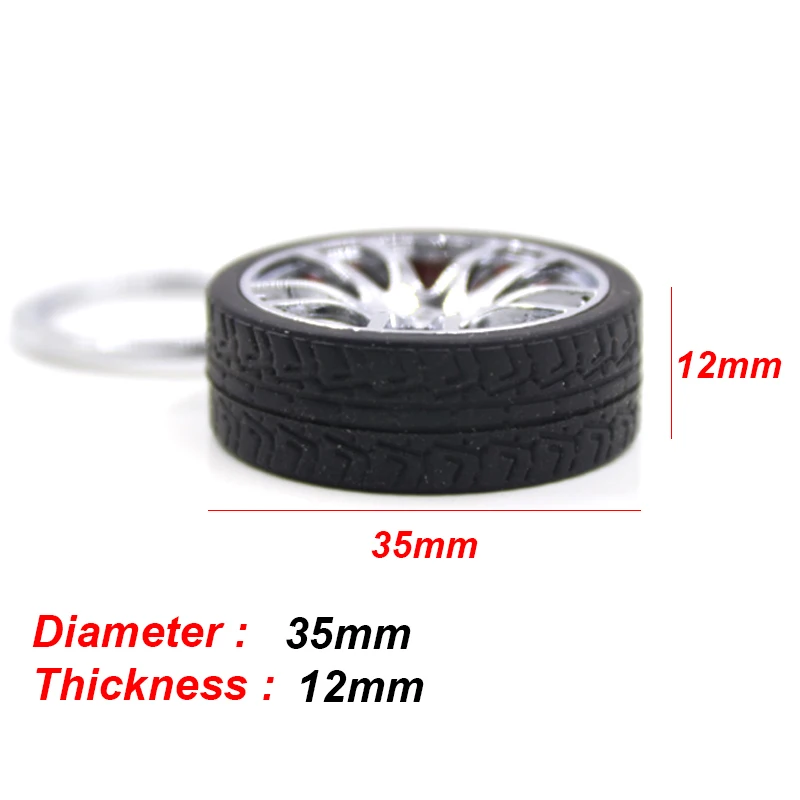 LEOSPORT RIM колесо брелок автомобильное Nos Turbo металлическое кольцо с тормозными